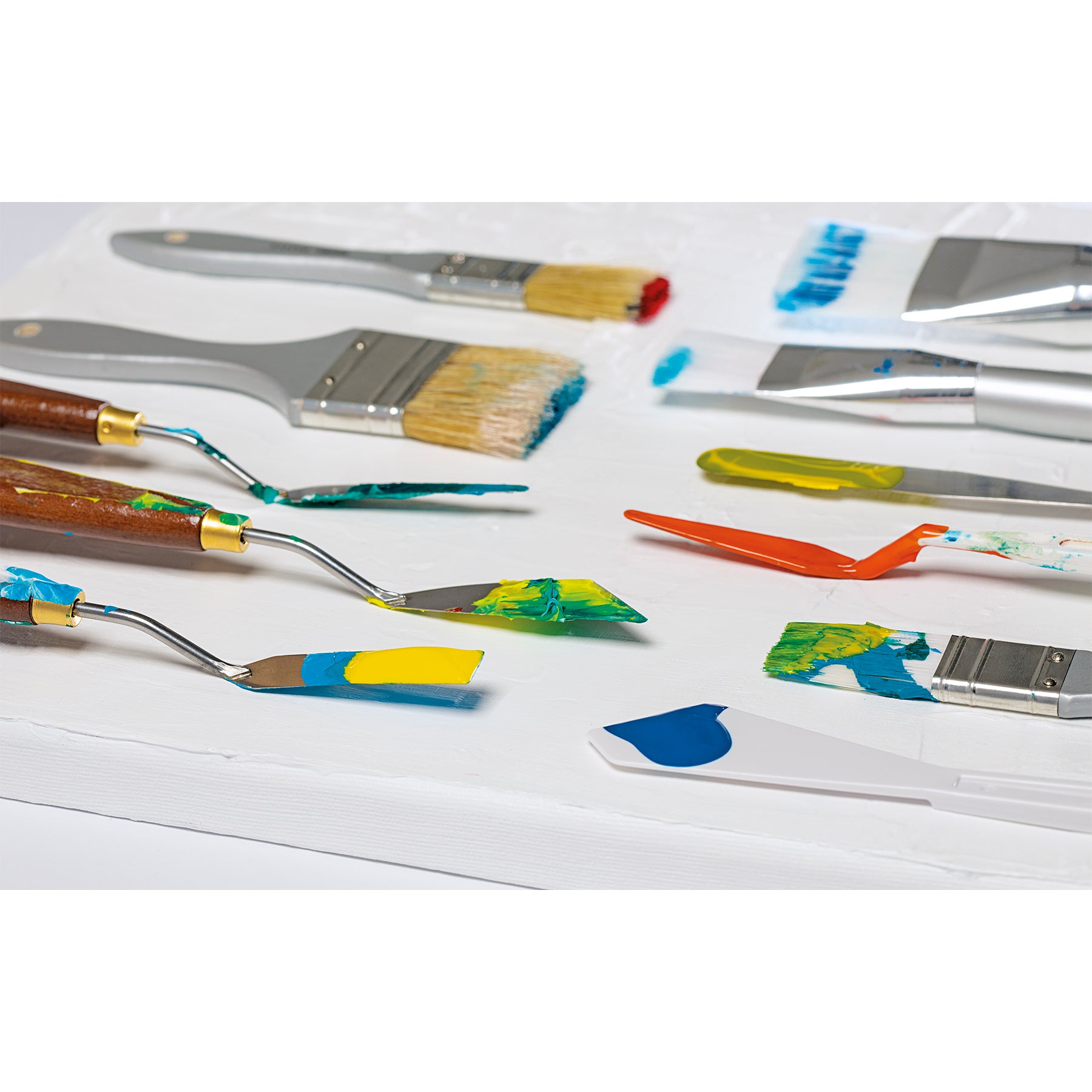 BASICS Metal Painting Knife Set (x6)