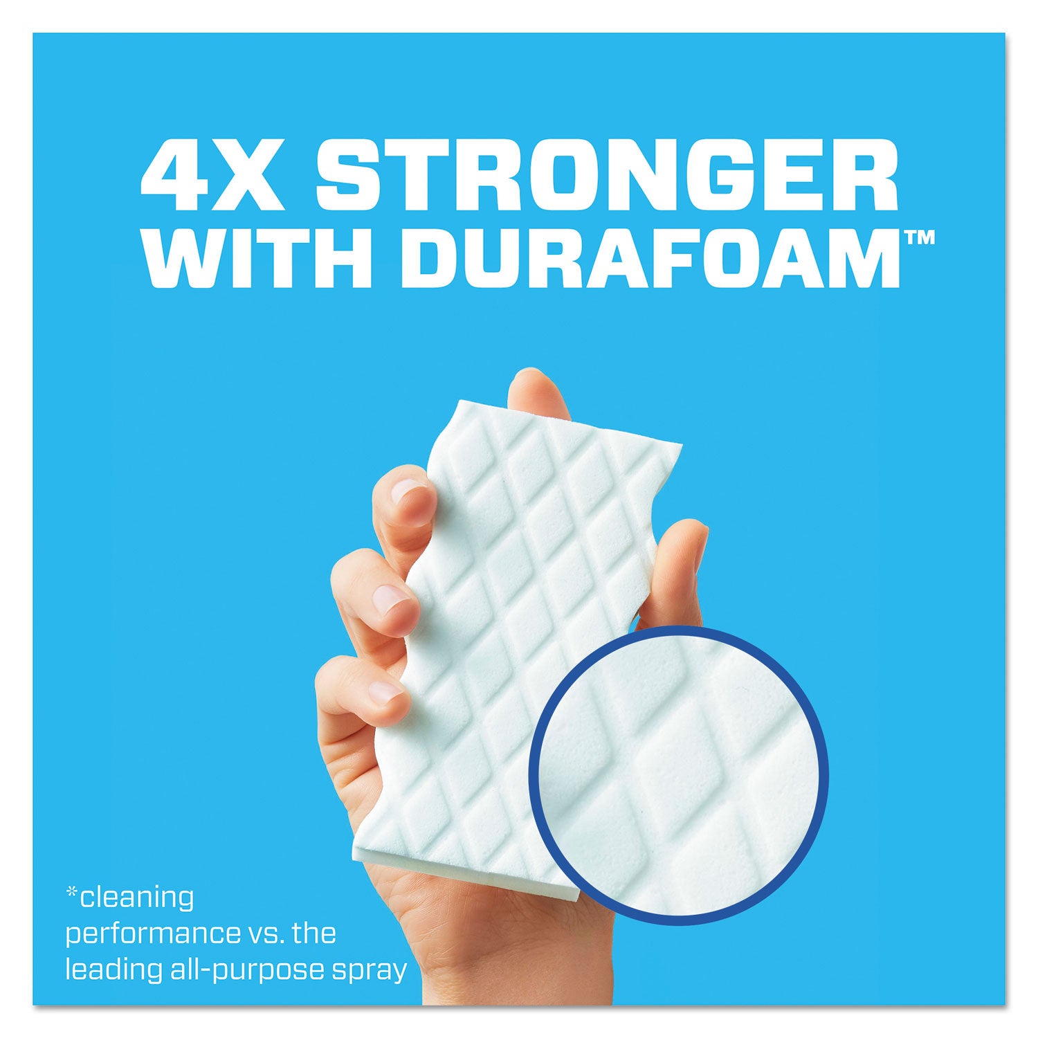 Mr. Clean Magic Eraser Extra Durable Pads, Heavy Duty, Textured, White, 4 Pads per Box
