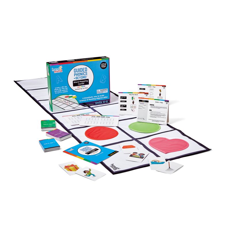 Guided Phonics + Beyond®, Word Mapping Center, Units 4-6