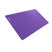 Gamegenic Prime Playmat – Purple Color, 61 x 35 cm Soft Cushioned Natural Rubber Playmat with Anti-Slip Back & Silver Foil Logo, Premium Surface for Card Games, Dice, and Desk Protection