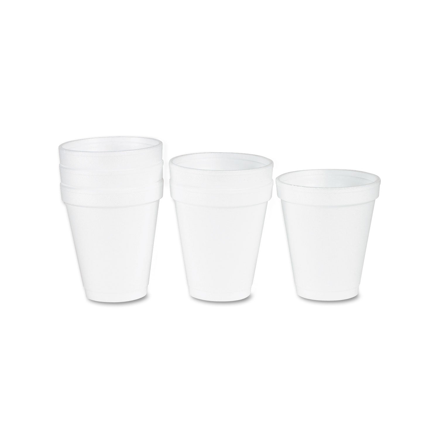 6 fl oz - White - Foam - Soft Drink, Cold Drink, Hot Drink - 25/Pack - 40 / Carton