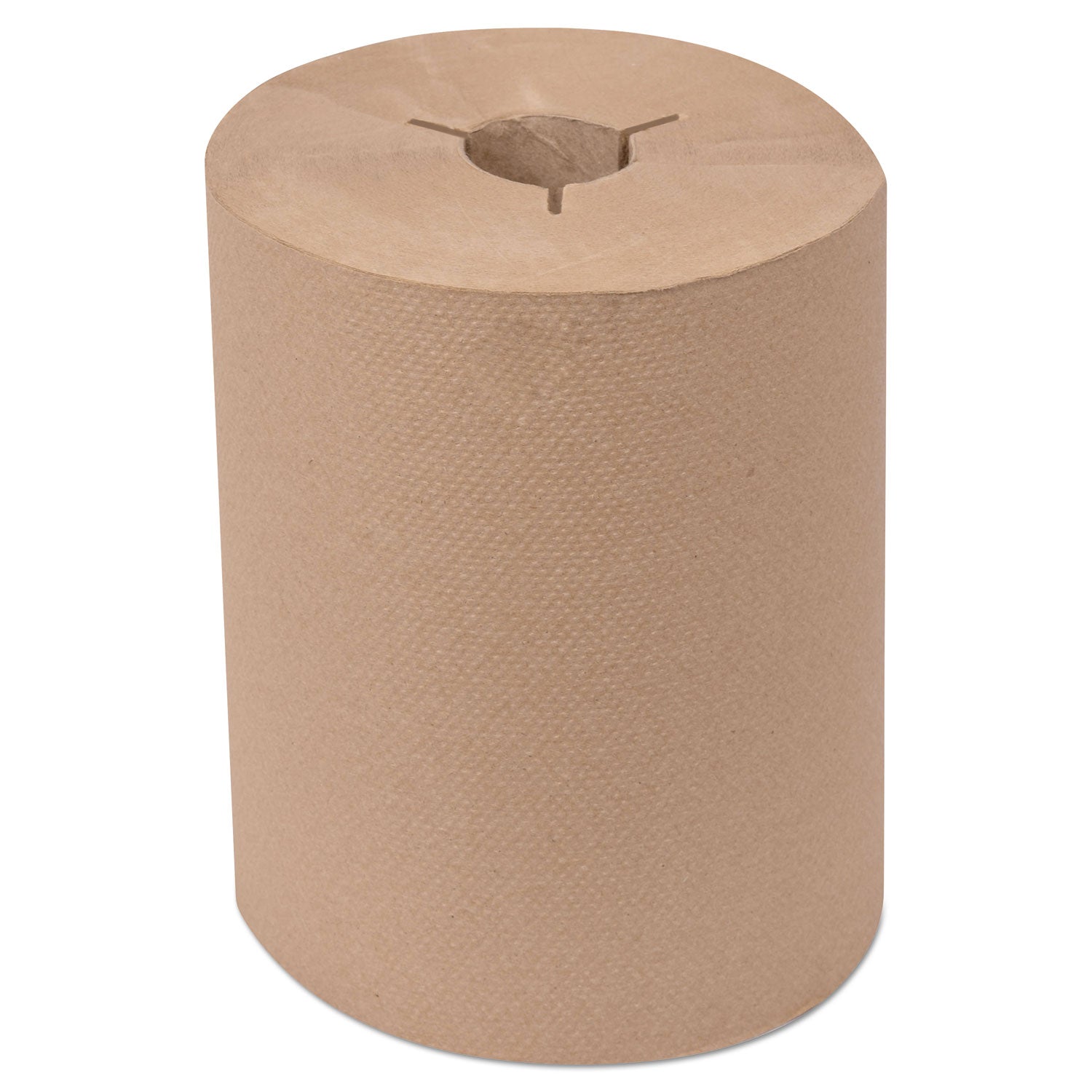 Universal Hand Towel Roll, Notched, 1-Ply, 8" X 550 Ft, Natural, 6 Roll/carton