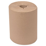 Universal Hand Towel Roll, Notched, 1-Ply, 8" X 550 Ft, Natural, 6 Roll/carton