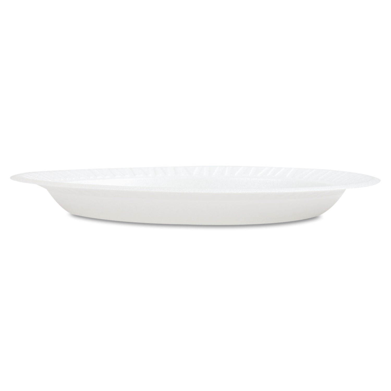 Disposable - 9" Diameter - White - Foam Body - Round - 125/Bag - 4 / Carton