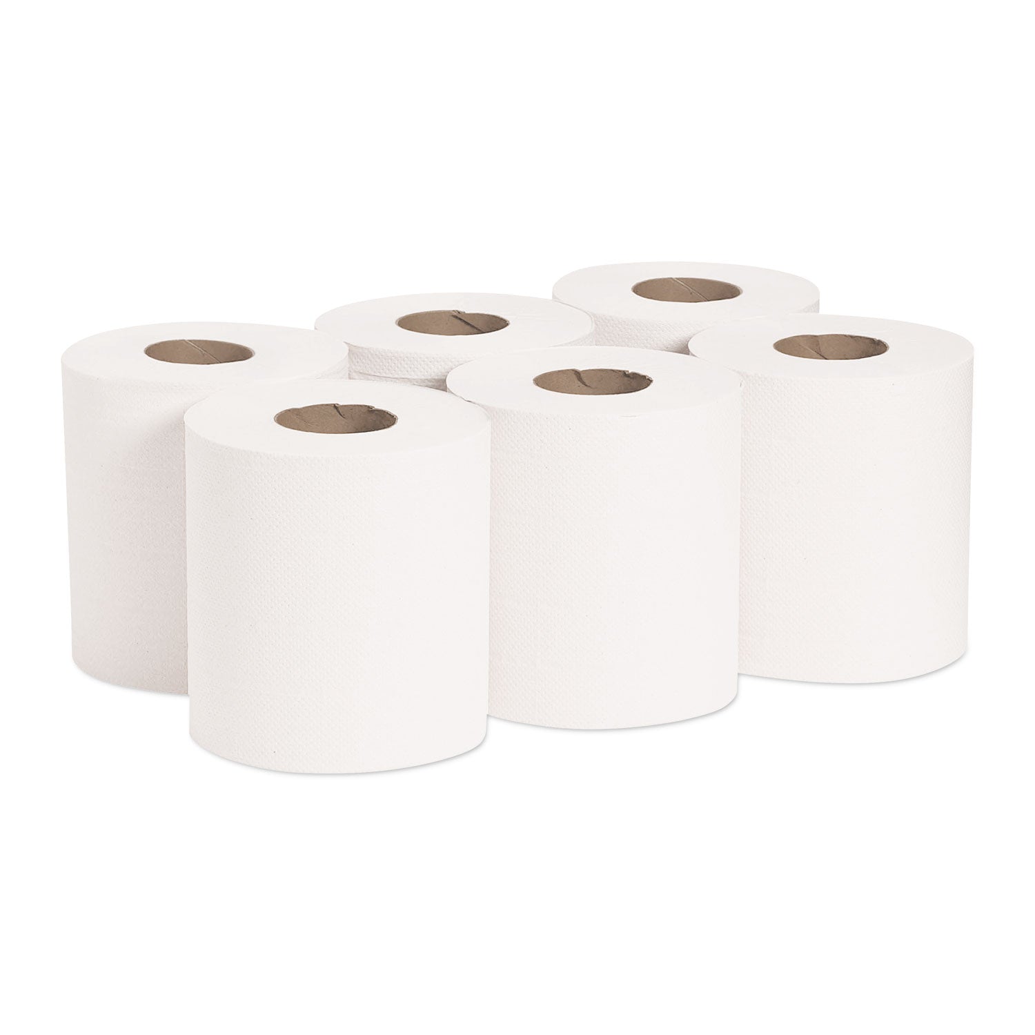 2 Ply - 8.25" Width x 12" Length - 520 Sheets/Roll - White - Paper - 6 / Carton