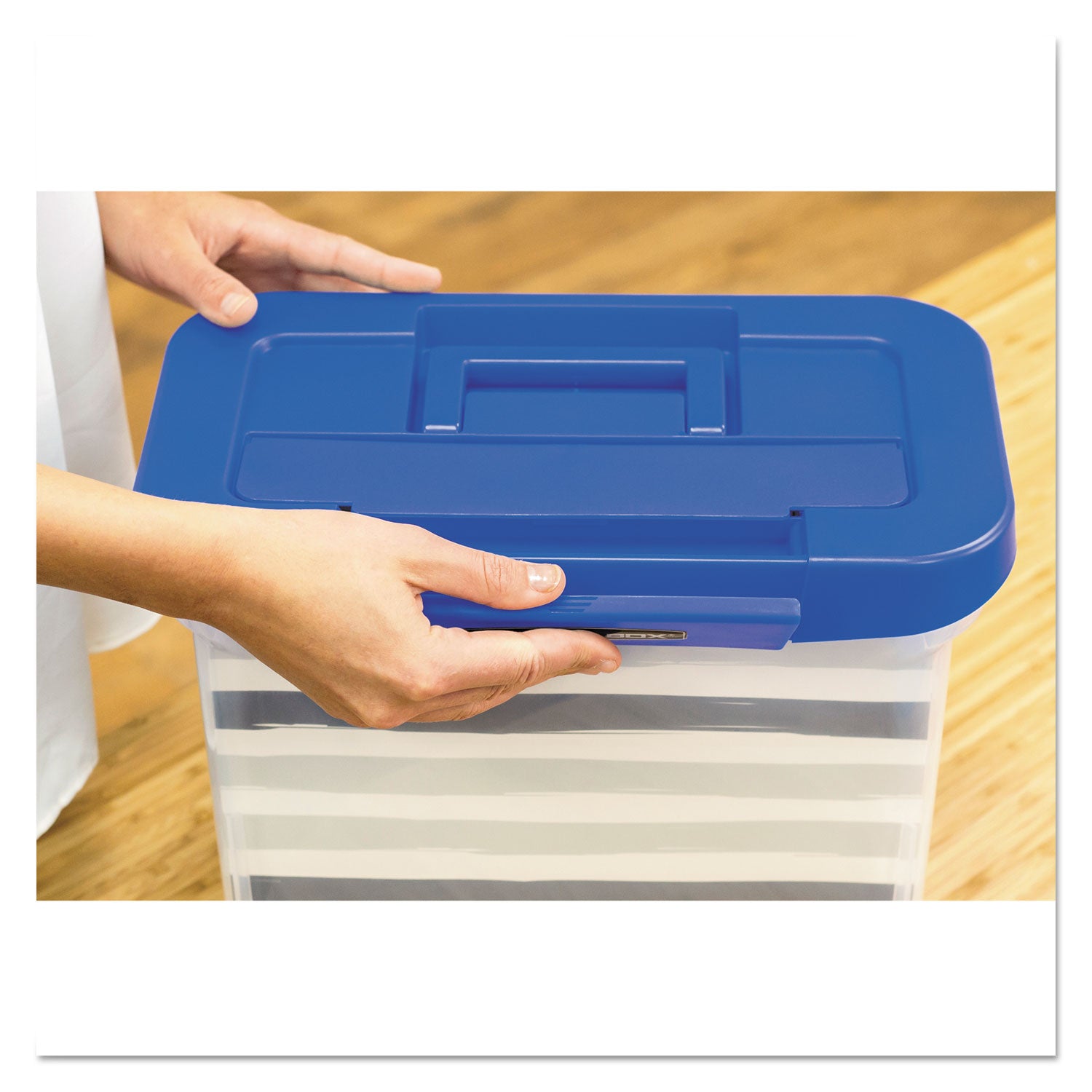 Bankers Box Heavy-Duty Portable File Box