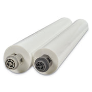 GBC EZ Load Gray End Cap Laminating Roll Film, 25" x 250 ft, 3 mil, Glossy, Clear, 2 Rolls per Carton