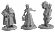 Townsfolk III Miniature 25mm Heroic Scale Figure Dark Heaven Bones Reaper Miniatures
