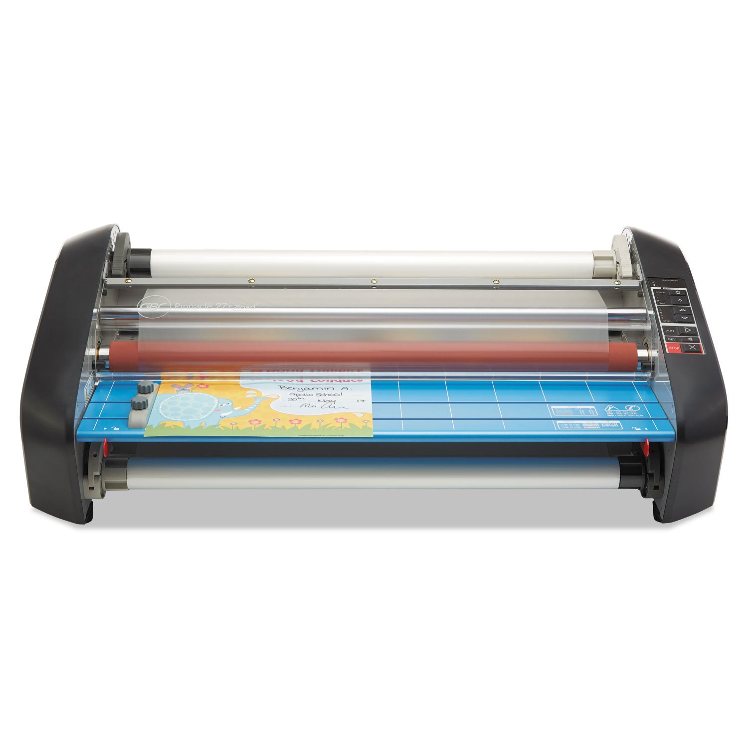 27" Lamination Width - 3 mil Lamination Thickness - 14.3" Height x 35.5" Width