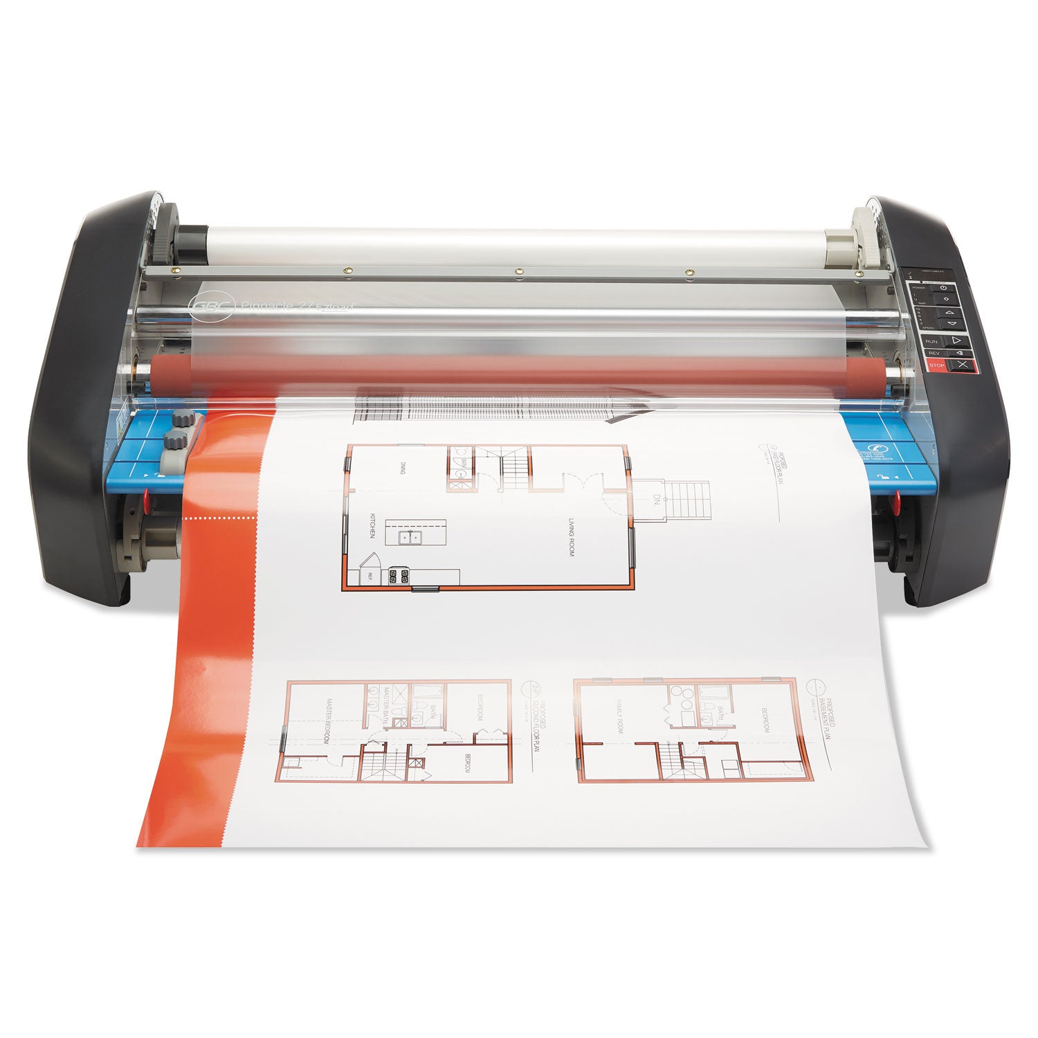 27" Lamination Width - 3 mil Lamination Thickness - 14.3" Height x 35.5" Width