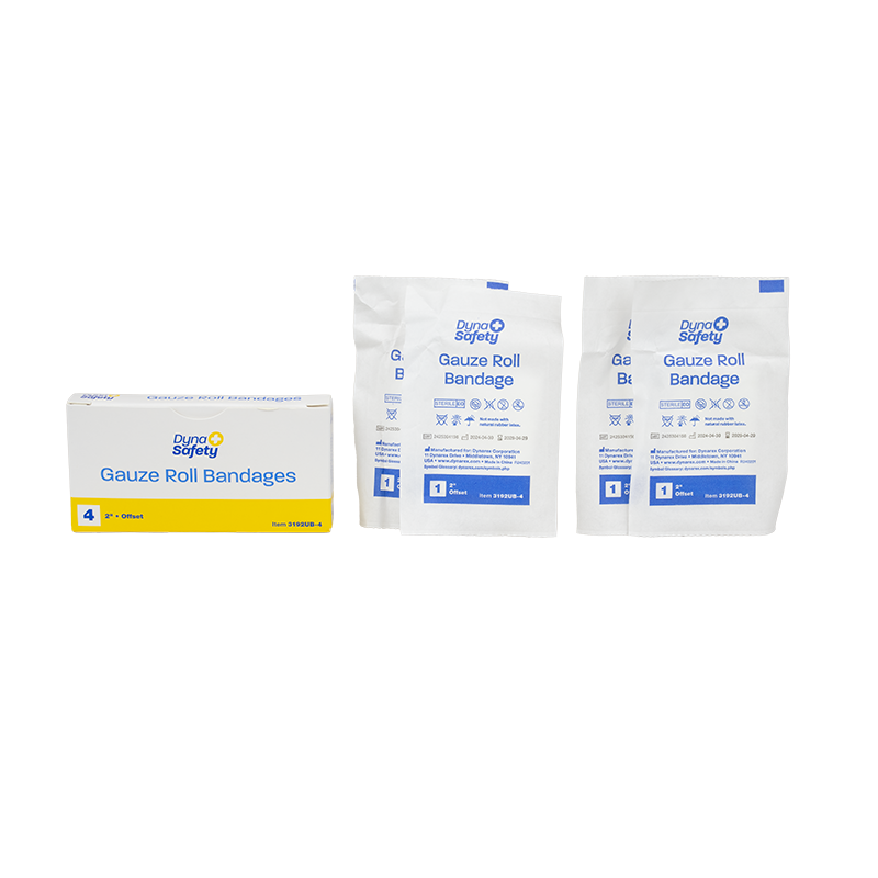 Gauze Roll Bandage, 2” - 4 pcs per Box/100 Boxes per Case