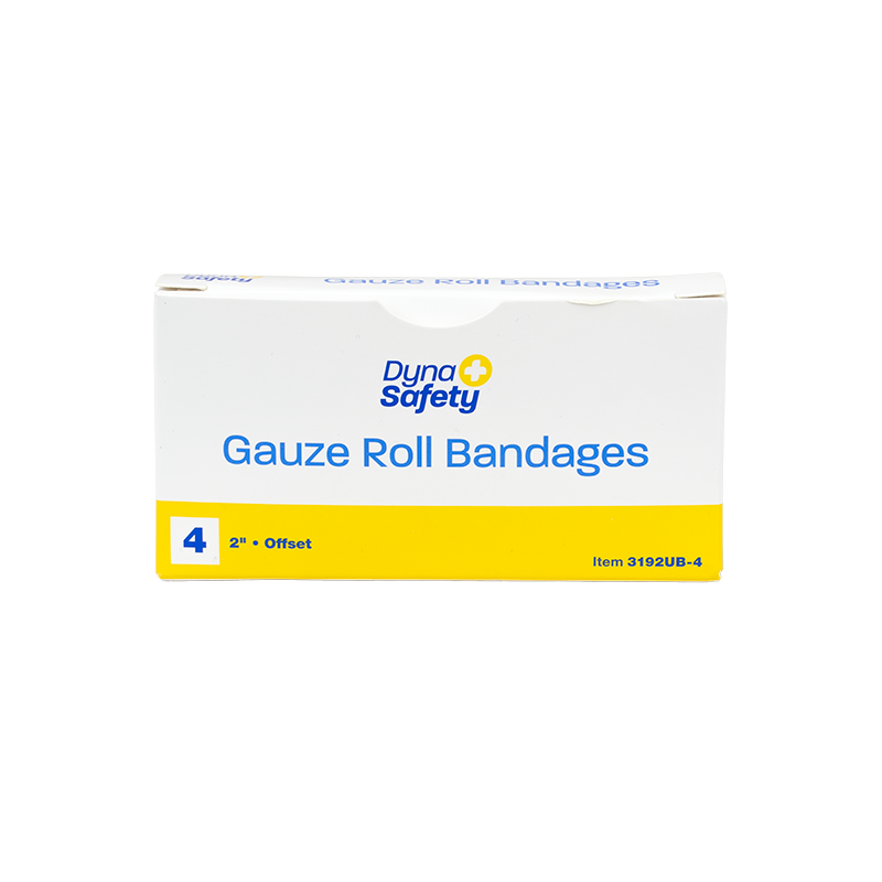 Gauze Roll Bandage, 2” - 4 pcs per Box/100 Boxes per Case