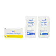 Gauze Roll Bandage, 3” - 2 pcs per Box/100 Boxes per Case