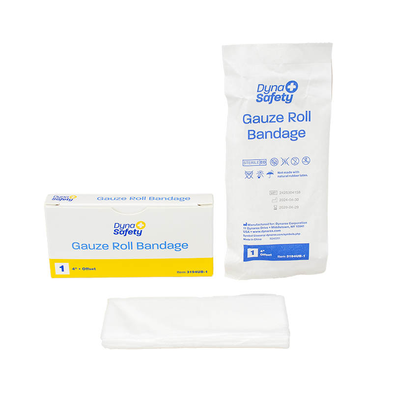 Gauze Roll Bandage, 4” - 1 pc per Box/100 Boxes per Case