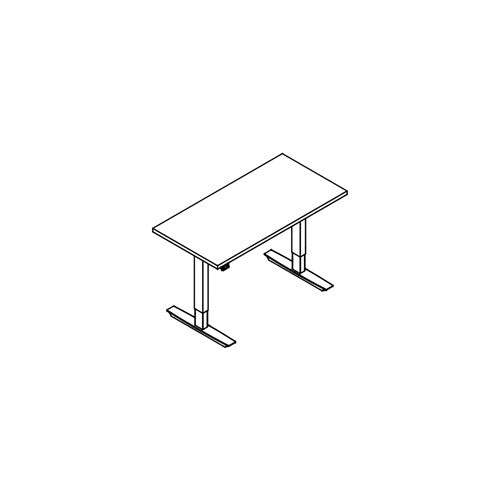 ML Series - Rectangular, 2 Stage, 2 Leg, 24"H X 60" W