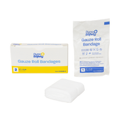 Gauze Roll Bandage - 2/Unit, 2” x 6 yd - 2 pcs per Box/100 Boxes per Case