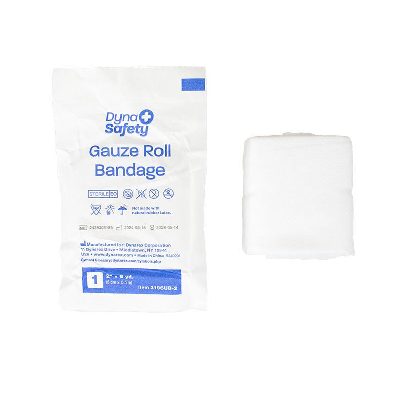 Gauze Roll Bandage - 2/Unit, 2” x 6 yd - 2 pcs per Box/100 Boxes per Case