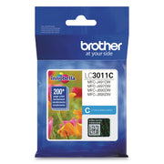 Brother Innobella LC3011C Original Standard Yield Inkjet Ink Cartridge - Single Pack - Cyan - 1 Each