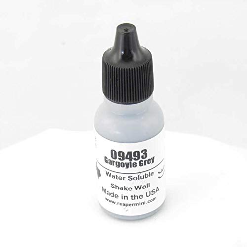Gargoyle Grey Acrylic Reaper Master Series Hobby Paint .5oz Dropper Bottle Reaper Miniatures