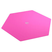 Magnetic Dice Tray - Take Control of Your Roll! Compact and Versatile Dice Tray for Tabletop Games and Board Games, Hexagonal Shape, Black/Pink Color, Made by Gamegenic