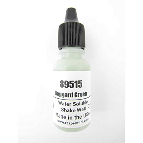 Boggard Green Master Series Hobby Paint .5oz Dropper Bottle Pathfinder Colors Reaper Miniatures
