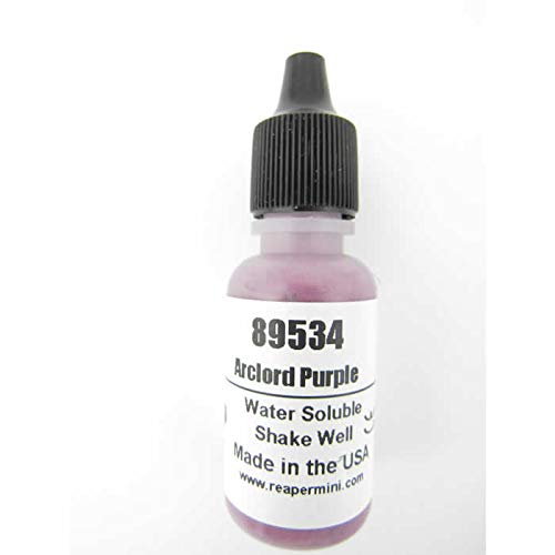 Arclord Purple Master Series Hobby Paint .5oz Dropper Bottle Pathfinder Colors Reaper Miniatures
