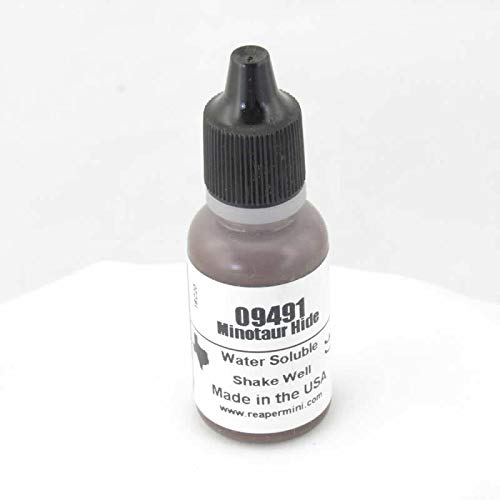 Minotaur Hide Acrylic Reaper Master Series Hobby Paint .5oz Dropper Bottle Reaper Miniatures