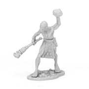 Reaper Miniatures Stone Gaint Guard Miniature 25mm Heroic Scale Bones Black