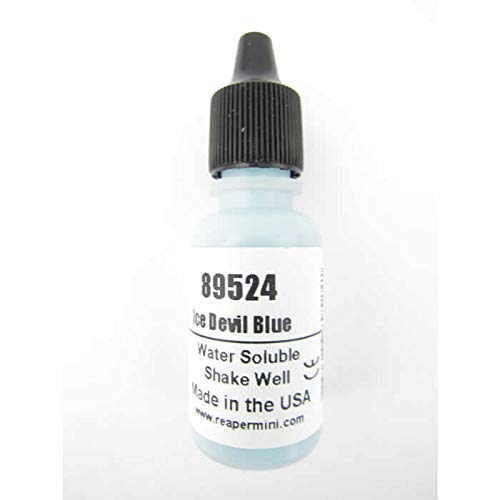 Ice Devil Blue Master Series Hobby Paint .5oz Dropper Bottle Pathfinder Colors Reaper Miniatures