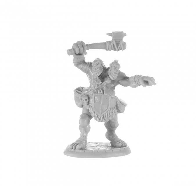 Ettin Miniature 25mm Heroic Scale Figure Dark Heaven Bones Reaper Miniatures
