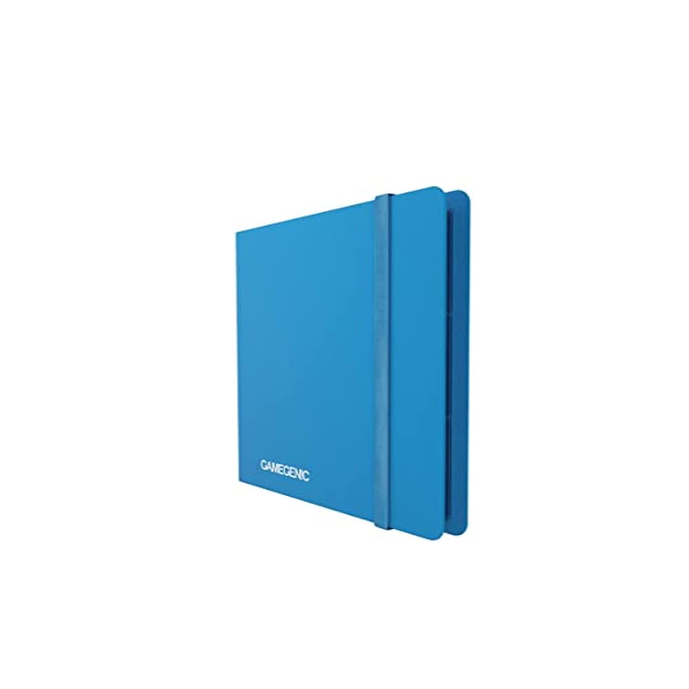 Casual Album 24-Pocket | Organize Standard and Japanese Size Collectible Cards | Premium Card Game Protector | Holds up to 480 Cards |Ideal for Playset Collections | Blue Color | Made by Gamegenic