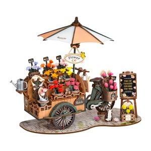 3D-Puzzle Blumenwagen Blossom Cart
