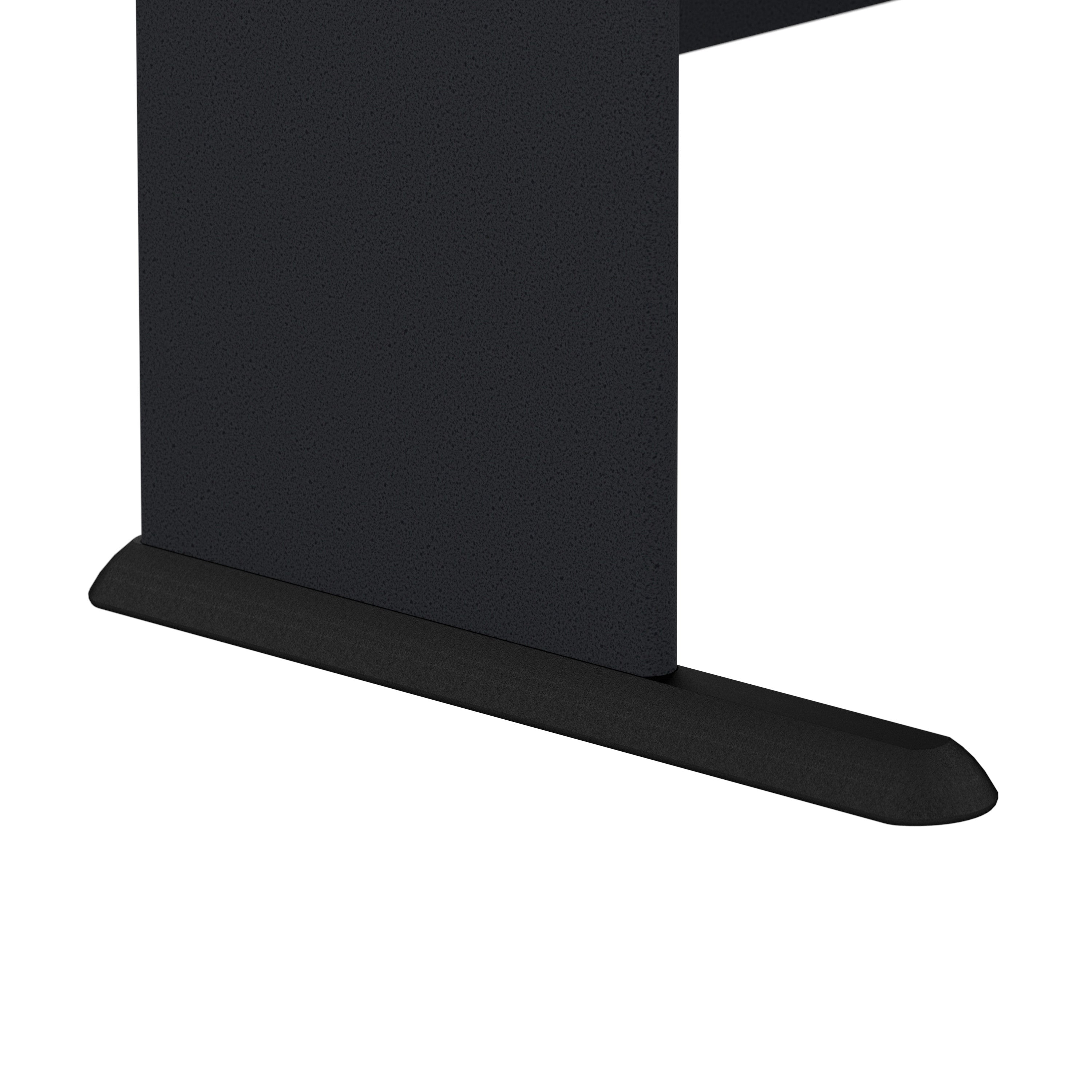 Bush Business Furniture Series A 72W Desk in Hansen Cherry and Galaxy - 71.54" Width x 26.81" Depth x 29.66" Height