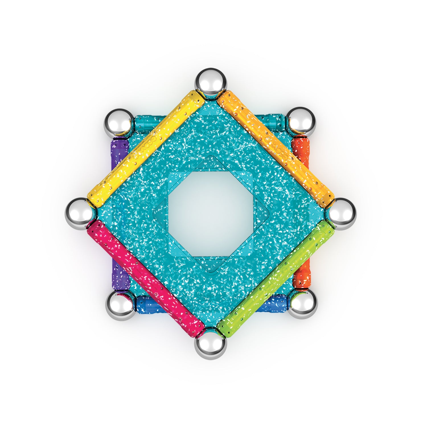 Geomag™ Glitter Magnetic Panels Building Set, 22 Pieces