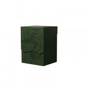 Dragon Shield Card Deck Box – Deck Shell: Forest Green/Black – Durable and Sturdy TCG, OCG Card Storage – Compatible with Pokemon Yugioh Commander and MTG Magic: The Gathering Cards