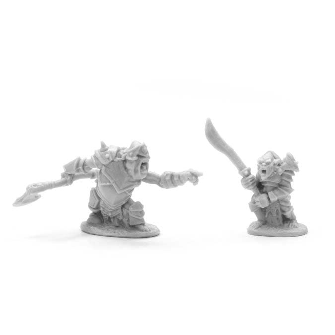 Dark Heaven Bones: Armored Goblin Leaders (2)