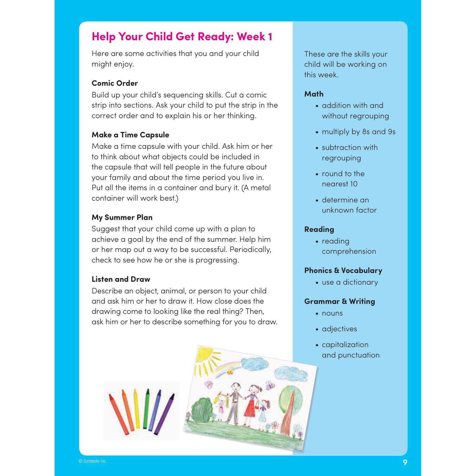 Weekly Reader: Summer Express Workbook, Between Grades 3 & 4