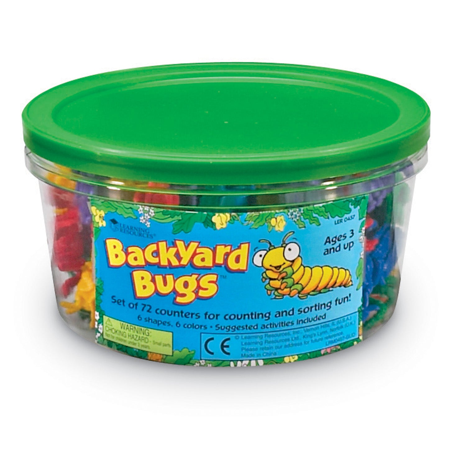Backyard Bugs™ Counters, Pack of 72