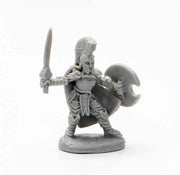 Taroya Female Warrior Miniature 25mm Heroic Scale Figure Dark Heaven Bones Reaper Miniatures