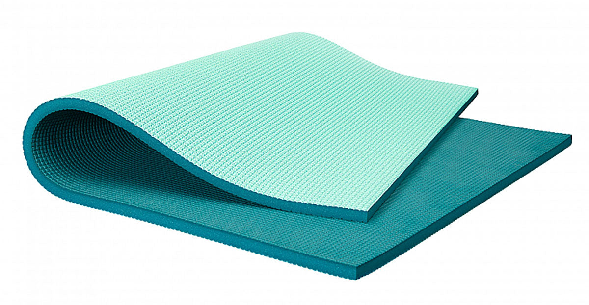 Airex Exercise Mat, Diana 200, 79" x 49" x 0.6", Water Blue