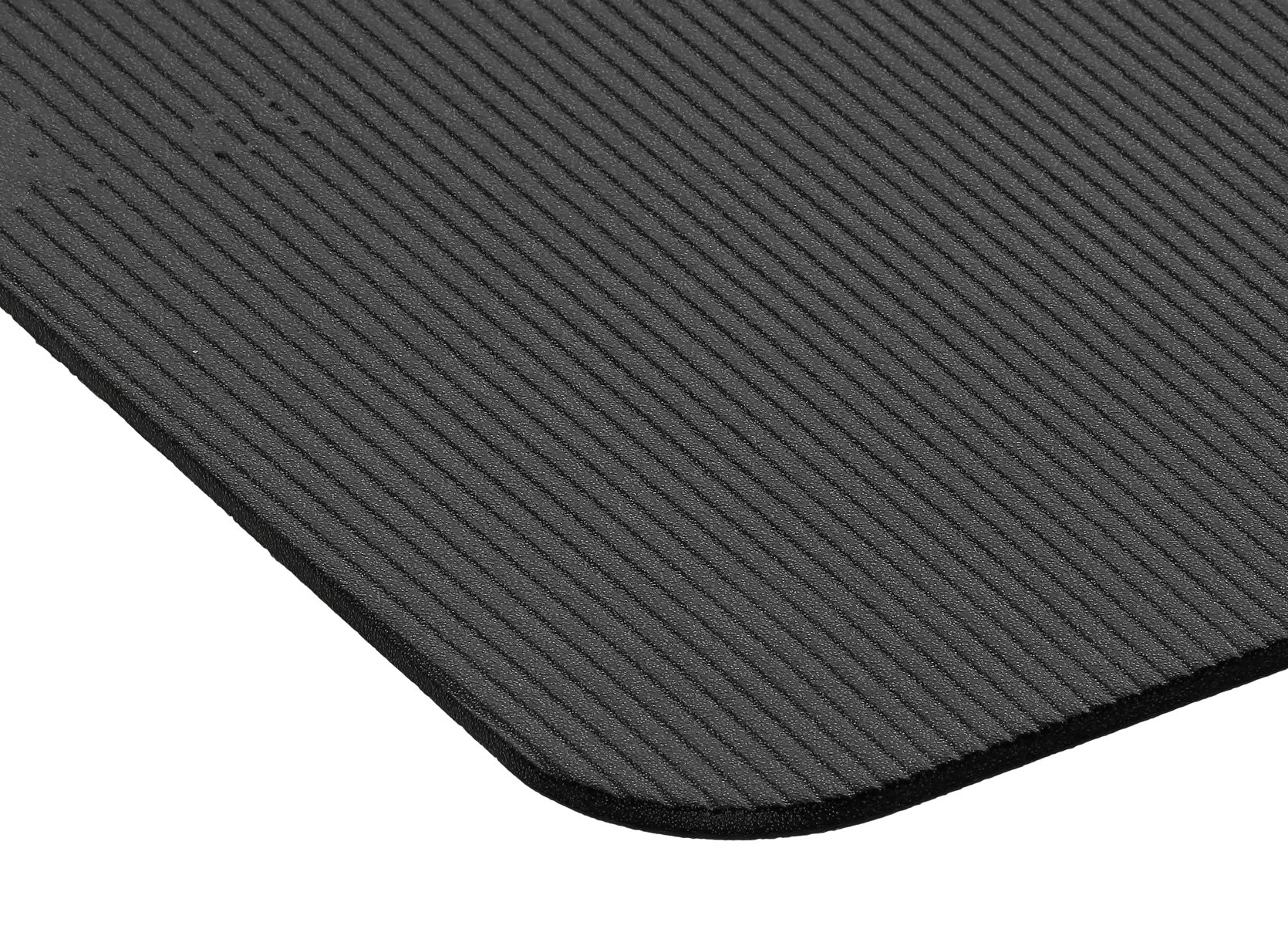 Airex Exercise Mat, Yoga/Pilates 190, 75" x 24" x 0.3", Black, Case of 15
