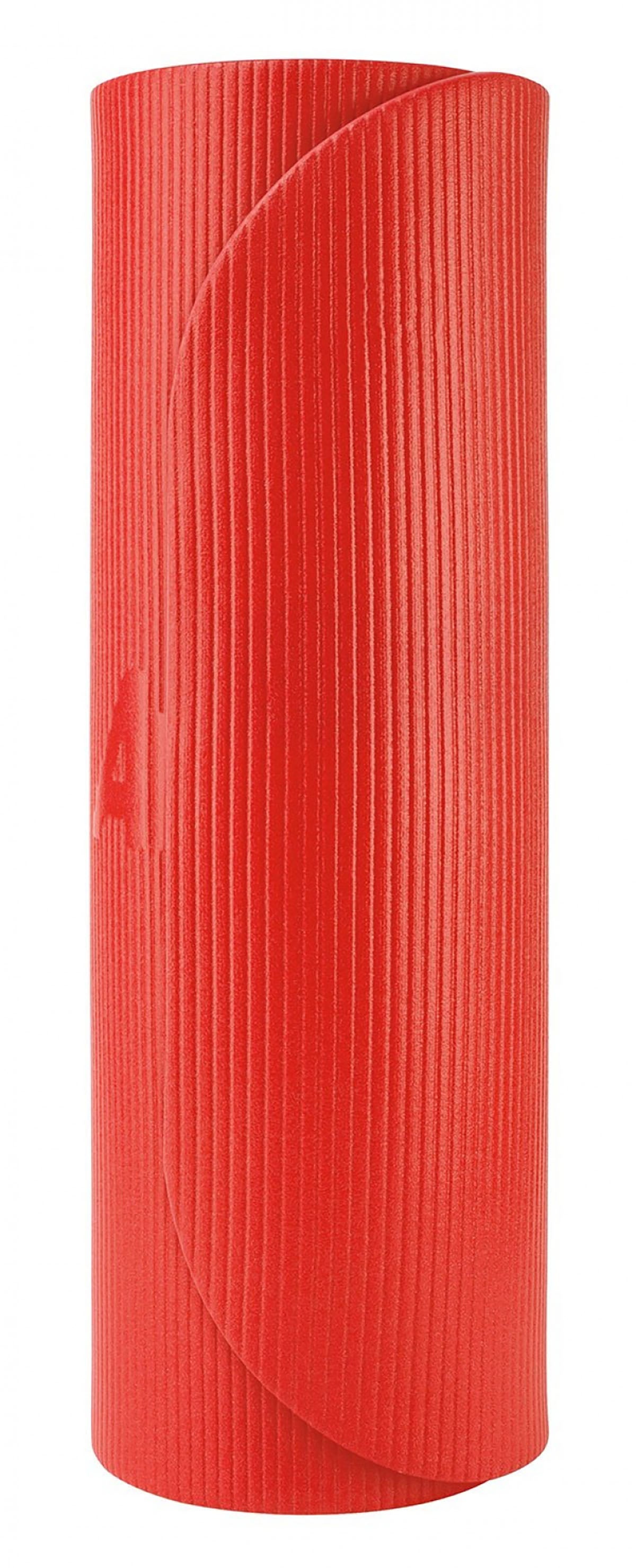 Airex Exercise Mat, Coronella 200, 79" x 23" x 0.6", Red, Case of 10