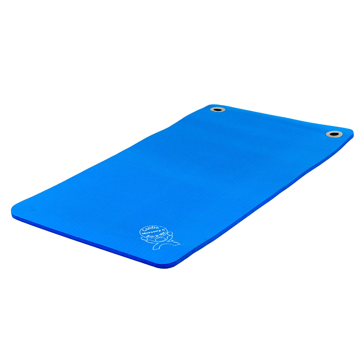 Cando Sup-R Mat, Mercury With Grommets, 48" X 24" X 0.6", Blue