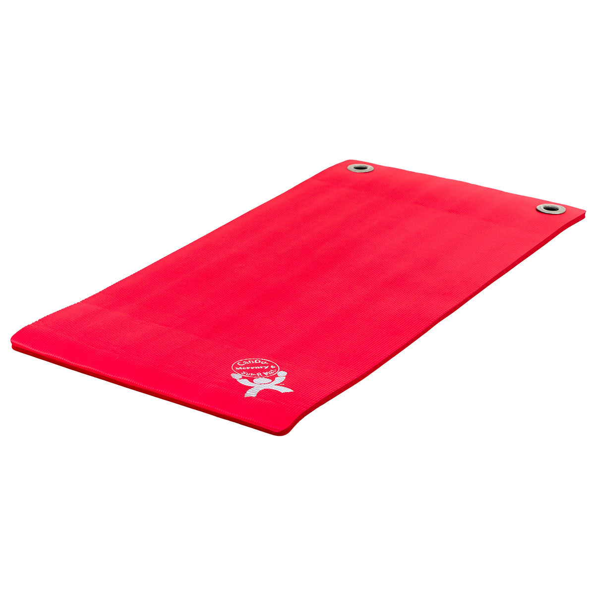 Cando Sup-R Mat, Mercury With Grommets, 48" X 24" X 0.6", Red