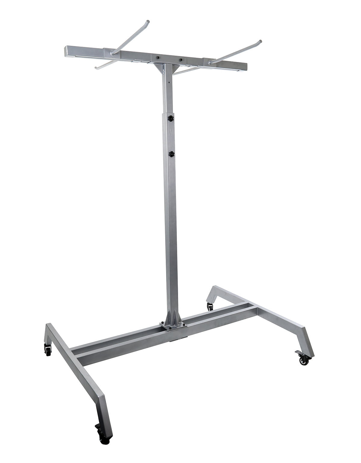 Mat Floor Rack With Casters - Holds 30 Mats