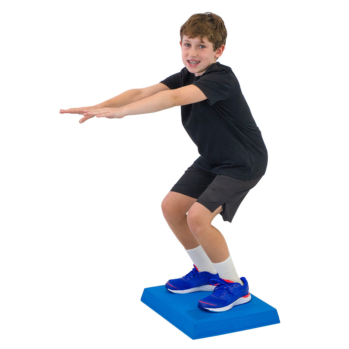 CanDo balance pad, 16" x 20" x 2.5", blue, case of 10