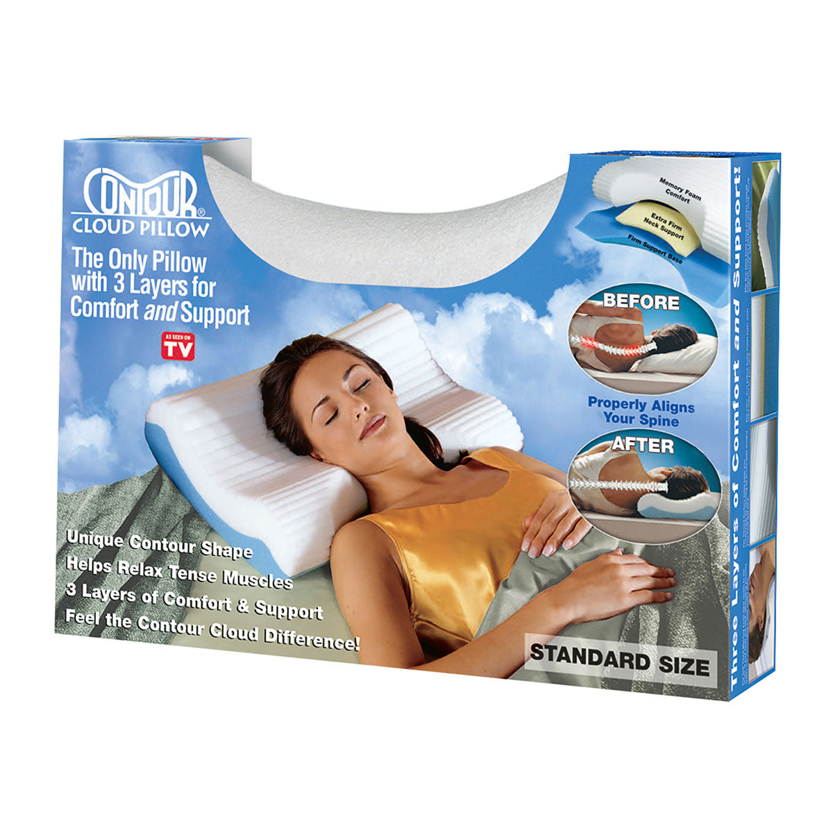 Contour Cloud Pillow