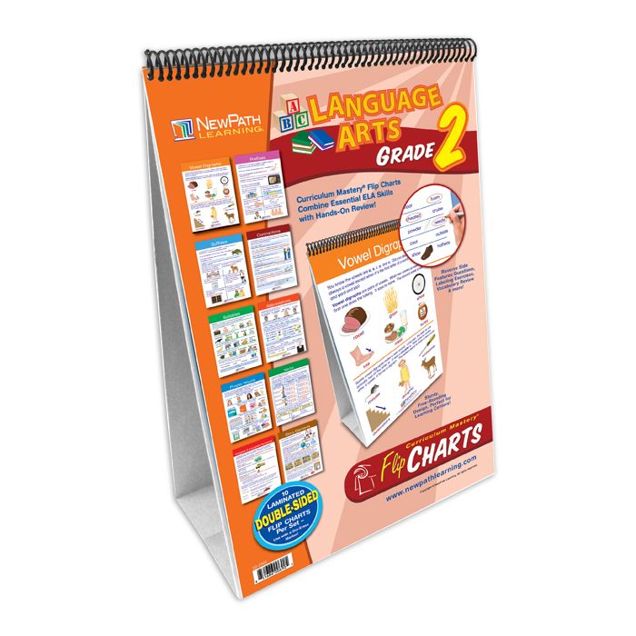 Grade 2 Language Arts Flip Chart Set