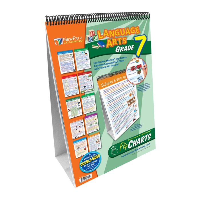 Grade 7 Language Arts Flip Chart Set