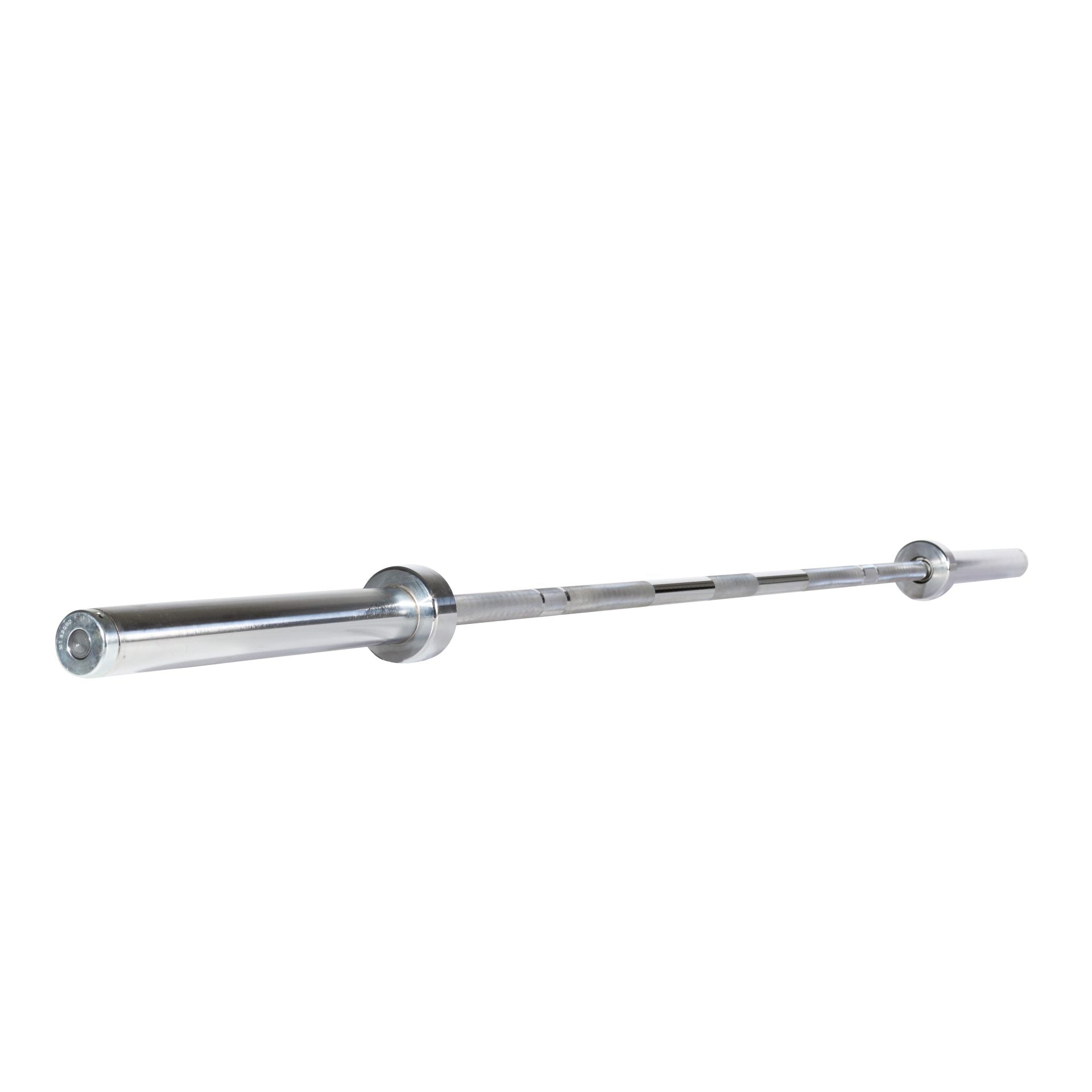 Men's 20 kg YORK Olympic Training Bar - 28 mm, Satin Chrome
